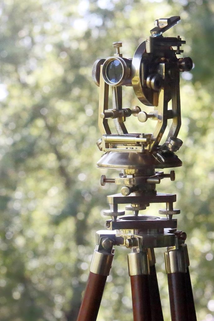 Theodoliet meetinstrument voor nauwkeurige hoekmetingen in bouwprojecten